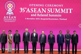 Le PM à la séance d’ouverture du 35e Sommet de l’ASEAN