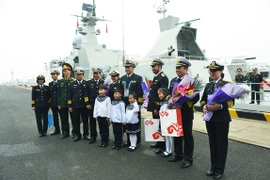 Deux navires de guerre vietnamiens en visite en Chine