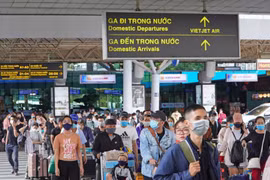 L'aéroport de Tan Son Nhat devrait accueillir 120.000 passagers/jour à l’occasion de la Fête nationale. Photo : vneconomy.vn