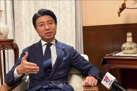 Le député japonais Aoyagi Yoichiro. Photo : VNA