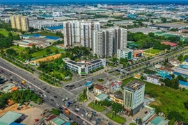 Un coin d'un parc industriel dans la ville de Thuan An, province de Binh Duong. Photo: VNA