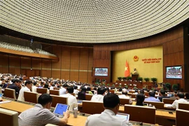 Panorama de la 7e session de la 15e législature de l'Assemblée nationale. Photo: VNA