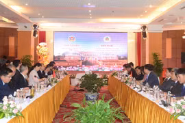 Panorama de la conférence. Photo : dangcongsan.vn