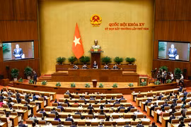 La 8e session extraordinaire de l’Assemblée nationale (AN de la 15e législature) s'est ouverte dans la matinée du 26 août à Hanoï. Photo : VNA