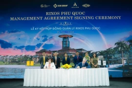 Sun Group et Accor & Ennismore signent un accord pour amener la marque de luxe tout compris Rixos de renommée mondiale à Phu Quoc. (Photo : Sun Group)