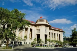 Siège de la Banque d'État du Vietnam à Hanoi. Photo : VNA