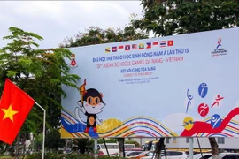 Les 13èmes Jeux scolaires de l'ASEAN se déroulent du 29 mai au 9 juin dans la ville centrale de Da Nang. Photo: VNA