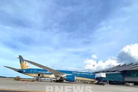 Vietnam Airlines exploite un Boeing 787 à destination de Huê. Photo: VNA