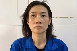 L'accusée Le Thi Thu Tram. Photo: Police de Phu Yen