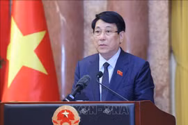 Le président Luong Cuong. Photo: VNA