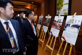 Exposition de photos intitulée ‘’45 ans des relations ASEAN-Japon’’