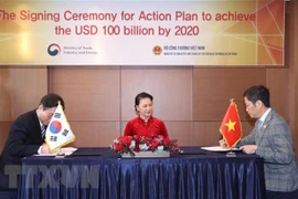 Le Vietnam et la R. de Corée ciblent 100 milliards d’USD d’échanges commerciaux en 2020