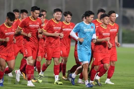Football : dépistage du COVID-19 avant le match amical Vietnam-Jordanie