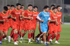 Football : dépistage du COVID-19 avant le match amical Vietnam-Jordanie