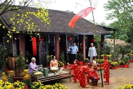Cây nêu – la perche rituelle du Têt