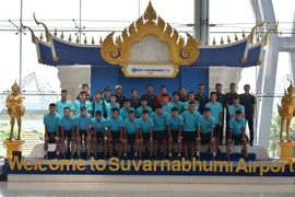 Football: l’équipe vietnamienne arrive en Thaïlande pour le Championnat U23 d'Asie du Sud-Est