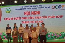 Hanoï inscrit 518 produits sur la liste de ses produits OCOP