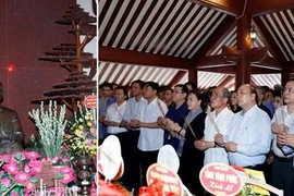 Des dirigeants rendent hommage au Président Ho Chi Minh
