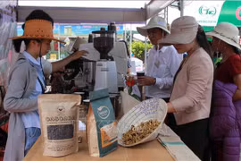 Des produits vietnamiens présentés dans des supermarchés sud-africains