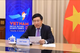 Le vice-PM et ministre des AE Pham Binh Minh au débat sur la coopération ONU-Union africaine