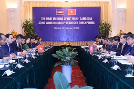 Le Vietnam et le Cambodge se réunissent sur les portes frontalières