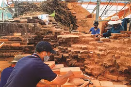 À My Son, des paysans attachés à la restauration du patrimoine