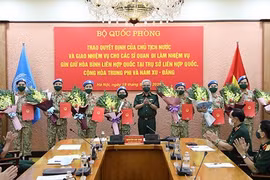 Dix autres officiers affectés à l’opération de maintien de la paix de l'ONU