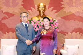 La présidente Nguyen Thi Kim Ngan reçoit l'ambassadeur du Japon