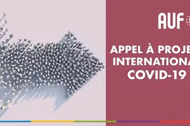 AUF : un appel international pour soutenir les initiatives liées à la pandémie