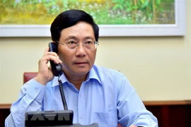 Vietnam-Italie : conversation téléphonique entre Pham Binh Minh et Luigi Di Maio