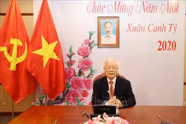 Conversation téléphonique entre Nguyen Phu Trong et Xi Jinping