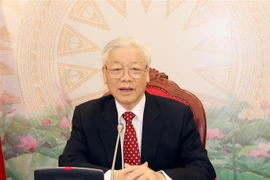 Vietnam-Chine : conversation téléphonique entre Nguyen Phu Trong et Xi Jinping