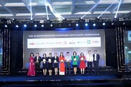 Valorisation des 100 meilleures entreprises où travailler au Vietnam en 2020