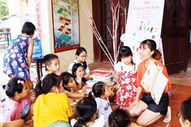 Un espace ouvert de lecture à Hôi An