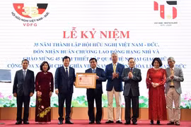 Célébration du 35e anniversaire de l'Association d'amitié Vietnam-Allemagne