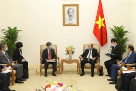 Le Premier ministre reçoit le président de la JICA