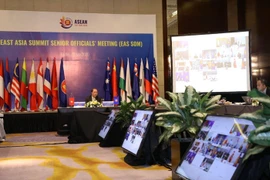 Visioconférence des hauts officiels des 18 pays membres du sommet d’Asie de l’Est 
