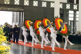 Des dirigeants étrangers adressent leurs condoléances pour le décès de l'ancien ledear du PCV
