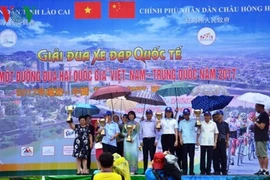 La course cycliste internationale se termine à Lao Cai