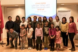 Pays-Bas: Premier cours de langue vietnamienne en faveur des enfants de Viêt kiêu