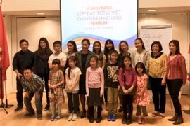 Pays-Bas: Premier cours de langue vietnamienne en faveur des enfants de Viêt kiêu