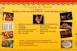 Bientôt la fête des lumières Diwali à Hanoi