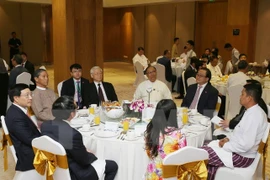 Les activités du SG Nguyen Phu Trong au Myanmar