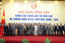 Bilan de la densification et de la réhabilitation des bornes frontalières Vietnam-Laos