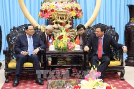 Ben Tre accueille le vice-PM laotien Sonexay Siphandone