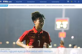 Une footballeuse vietnamienne honorée par la FIFA