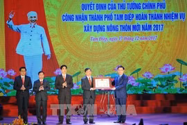 Nouvelle ruralité : la ville de Tam Diep remplit tous les critères