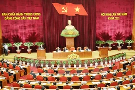Ouverture du 5e Plénum du Comité central du Parti communiste du Vietnam (12e mandat)
