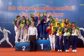Championnats d’escrime d'Asie U23 : le Vietnam sur le podium