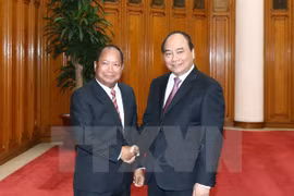 Le PM reçoit le ministre laotien de la Sécurité publique